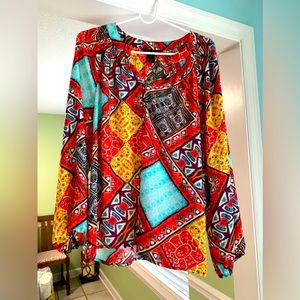 Work blouse size large Investments brand gently worn